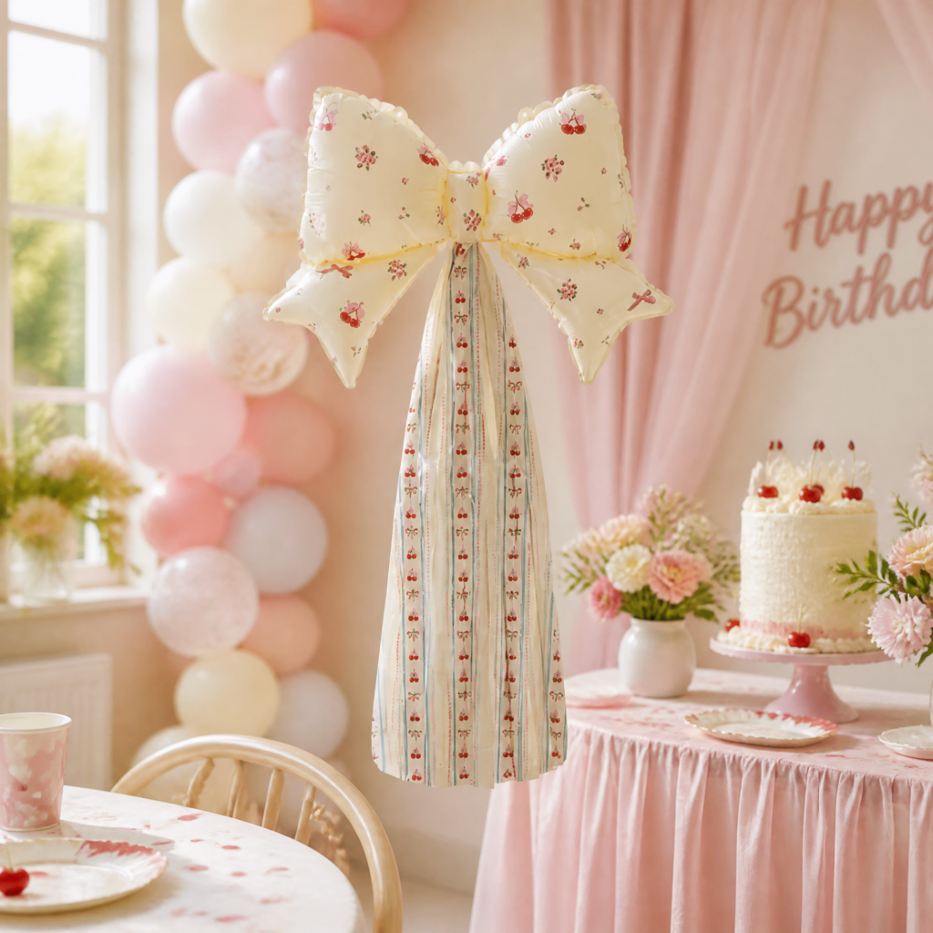 bow tie foil balloons