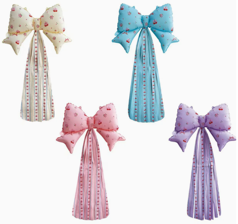 bow tie foil balloons